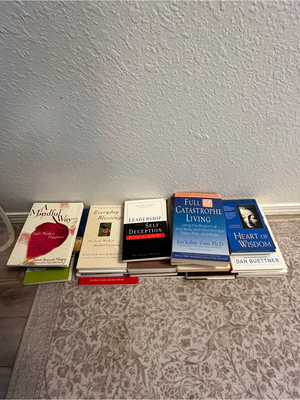Assorted book LOT of inspiration/buddhism/motivaional